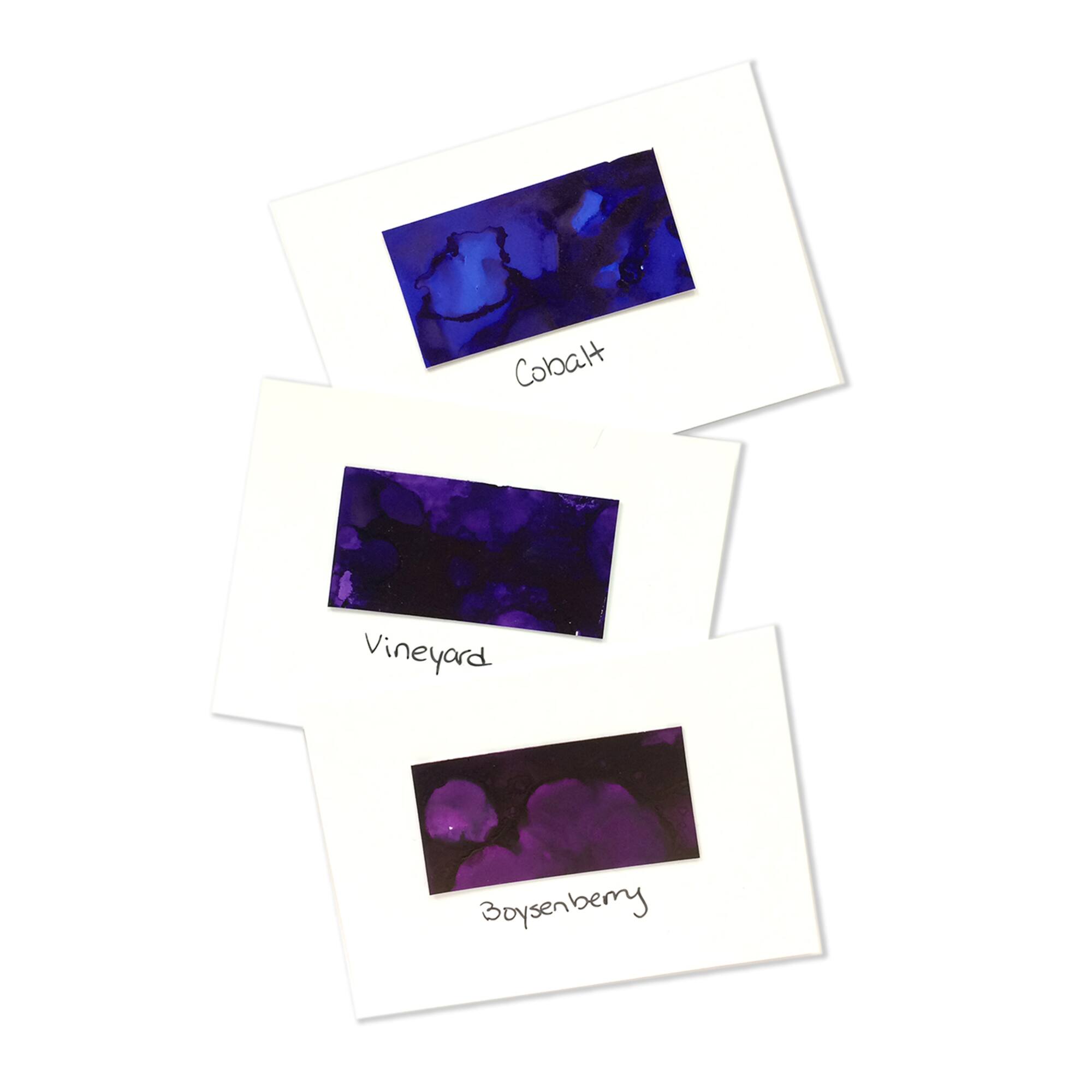 6 Packs: 3 ct. (18 total) Tim Holtz® Indigo & Violet Spectrum Alcohol Inks